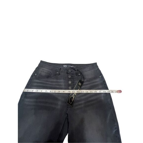 DG2 Womans sequence Pull On Jeans charcoal Sz M Petite NWT - Picture 5 of 7